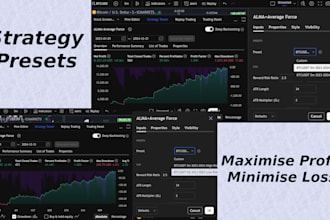 backtest and refine your tradingview strategy