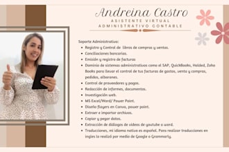be your administrative virtual assistant