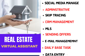 be your fulltime personal real estate virtual assistant