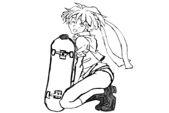 draw sfw clean anime and nsfw erotic anime