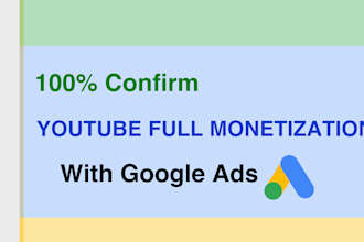 monetize your youtube channel