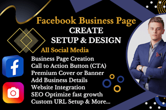 create facebook business page setup