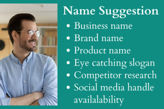 brainstorm catchy business,brand and product name and slogan