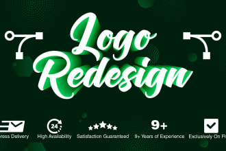 redesign vectorize edit any logo or graphic