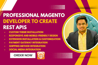 create rest API for your magento store