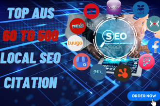 list your business in top 350 live australia local SEO citations