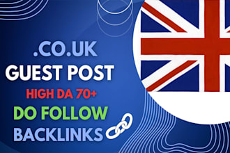 do high quality uk seo guest posting backlinks manual links
