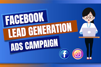 set up facebook ads campaign,fb advertising for leads generation and sales