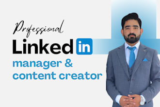 professionally manage and ghostwrite for your linkedin