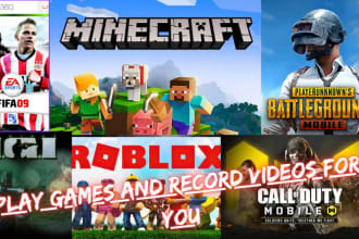 play games and record videos for you