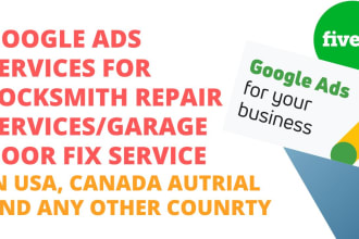 run google ads for locksmith services in USA, canada