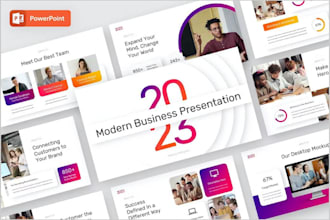 design powerpoint presentation with animations and transition