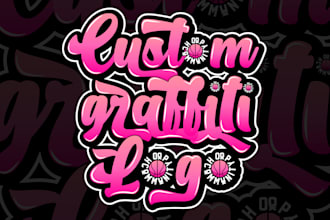 unique custom graffiti logo, tags, text, lettering, and t shirt design