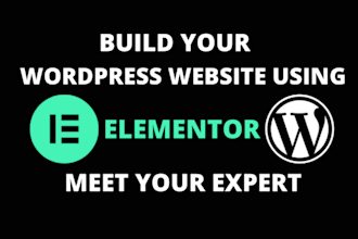 design, redesign, revamp, and clone wordpress websites using elementor pro