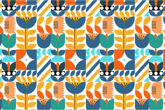 design geometric repeat patterns for you