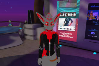 create vrchat furry avatars ,including nsfw
