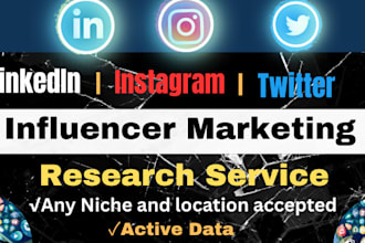 find best instagram twitter linkedin influencers for you