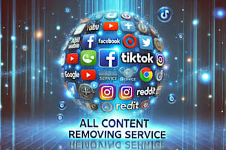 takedown harassing defaming links from google reddit tiktok instagram facebook x