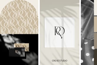 create bespoke chic and exquisitely elegant typography logo