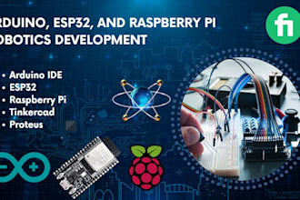 arduino, esp32, and raspberry pi robotics development