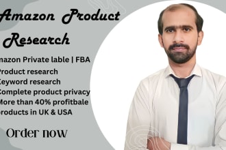 do amazon product research for private lable, fba product research