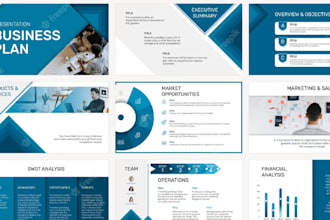 create and design powerpoint templates ppt slides and pitch deck presentation