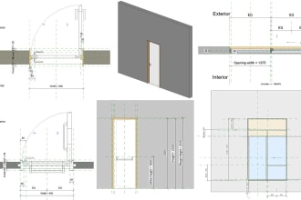 create revit bim family, parametric and professional