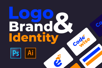 craft your stellar brand identity professional logo design visual branding