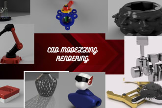 do 3d cad designing and rendering on fusion 360