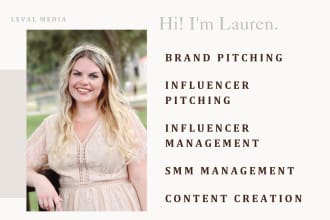 pitch influencers to companies for brand deals and collaborations