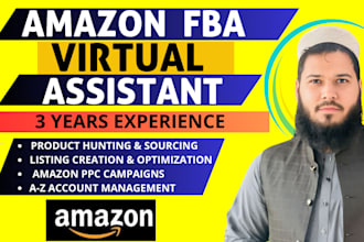 be your complete profitable amazon fba virtual assistant