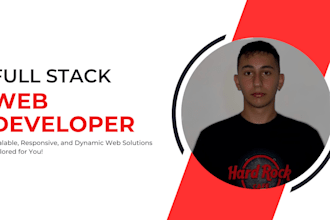 be your full stack web developer