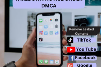 remove copyright violating content on fb tiktok insta onlyfans google under dmca