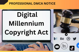 remove leaked copyright violating illegal content under dmca