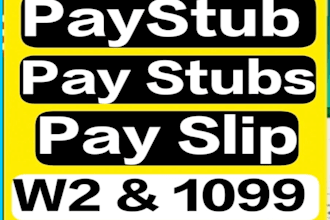 do professional paystub, payslip and pay stub