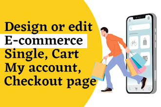 customize single page,shop page,checkout page,thank you and my account page