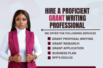 do grant writing,grant research,grant proposal, grant application