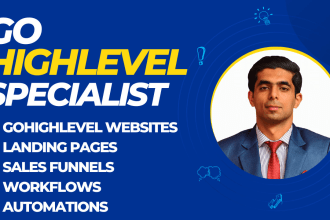 create gohighlevel websites funnels workflow automations