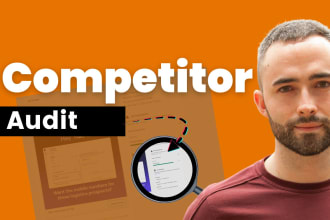 do a video audit of your key competitors
