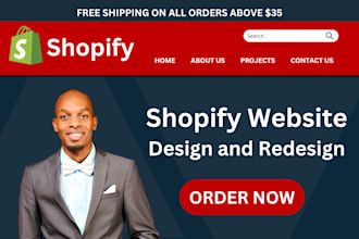 do shopify store design, shopify ecommerce website development