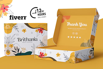 do mailer subscription box design and box packaging design
