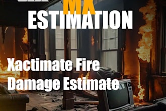 do xactimate interior estimate water mitigation and rebuilds