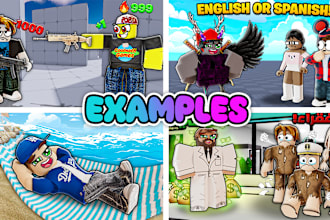 make you a professional roblox thumbnail