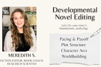 developmentally edit your novel