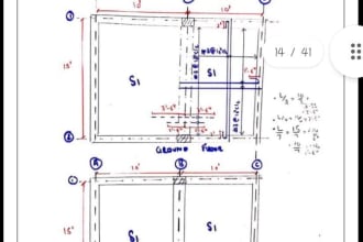 design your structure on etabs and  do excel load calculation