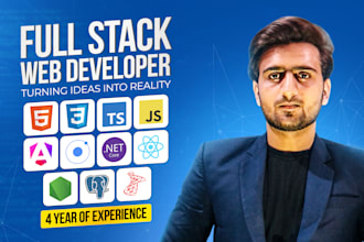 develop dot net core and angular applications