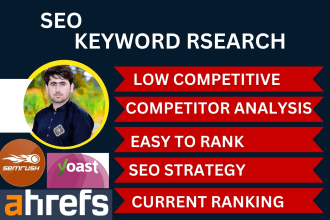 provide advance seo keyword research and competitor analysis