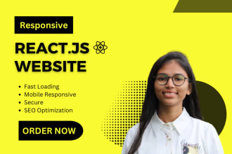 develop reactjs website for your idea or business