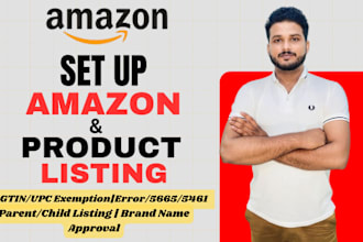 set up amazon seller central  account