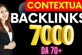 build high quality SEO contextual dofollow backlinks